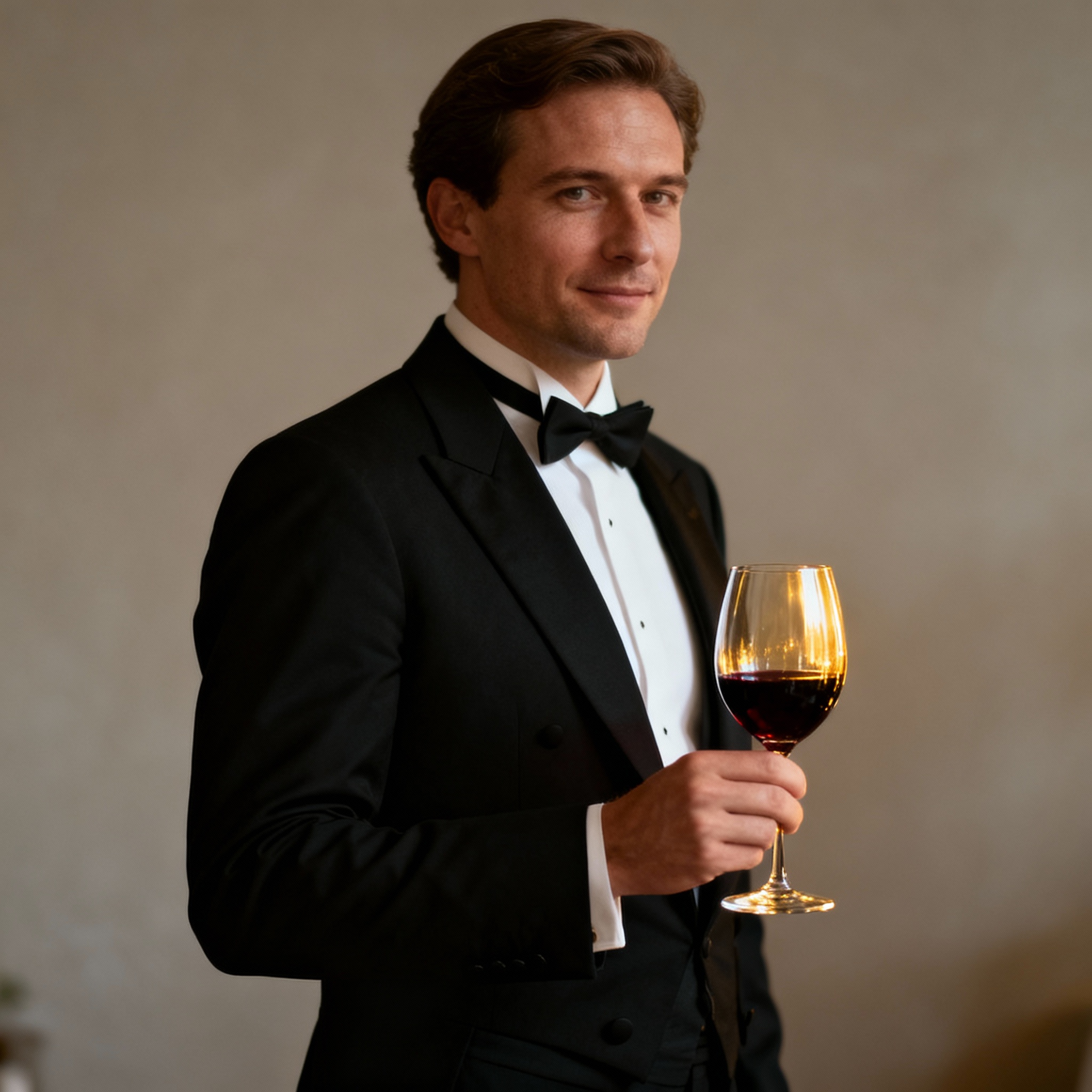 D'Amato Fiorentino durante una degustazione professionale